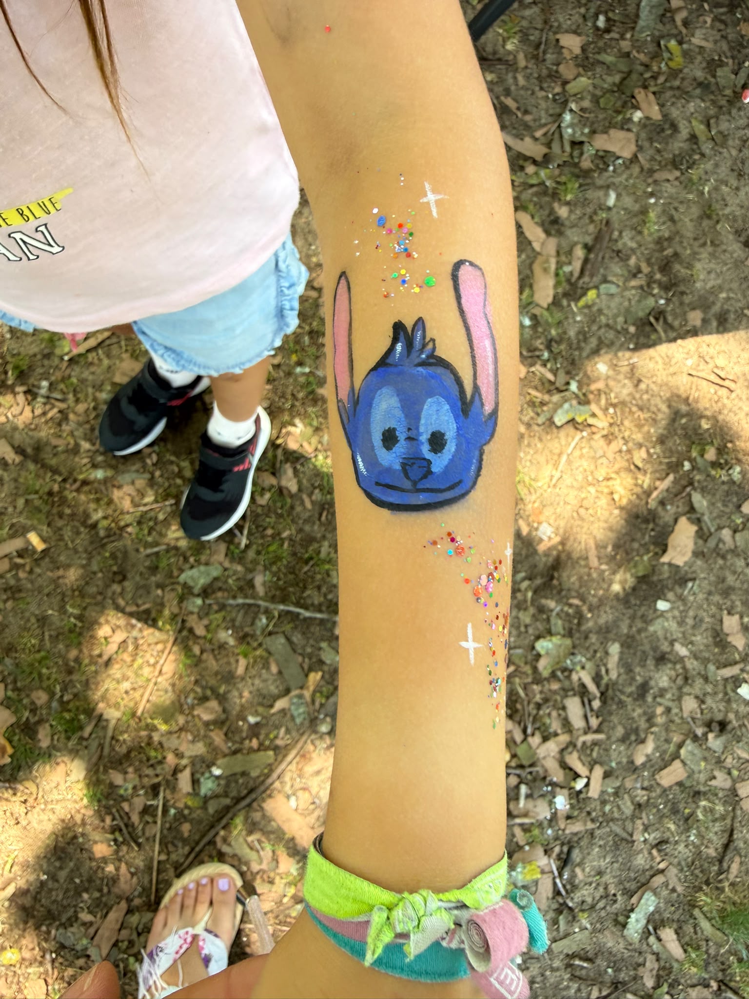 Pintura facial Stitch
